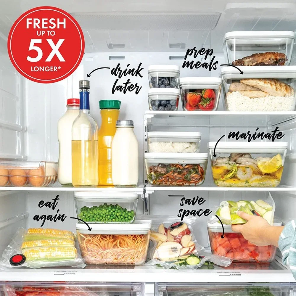 NIB ZWILLING Fresh & Save 3-pc Glass Food Storage Container, Meal Prep Container - Picture 9 of 14